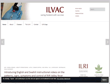 Tablet Screenshot of ilvac.net